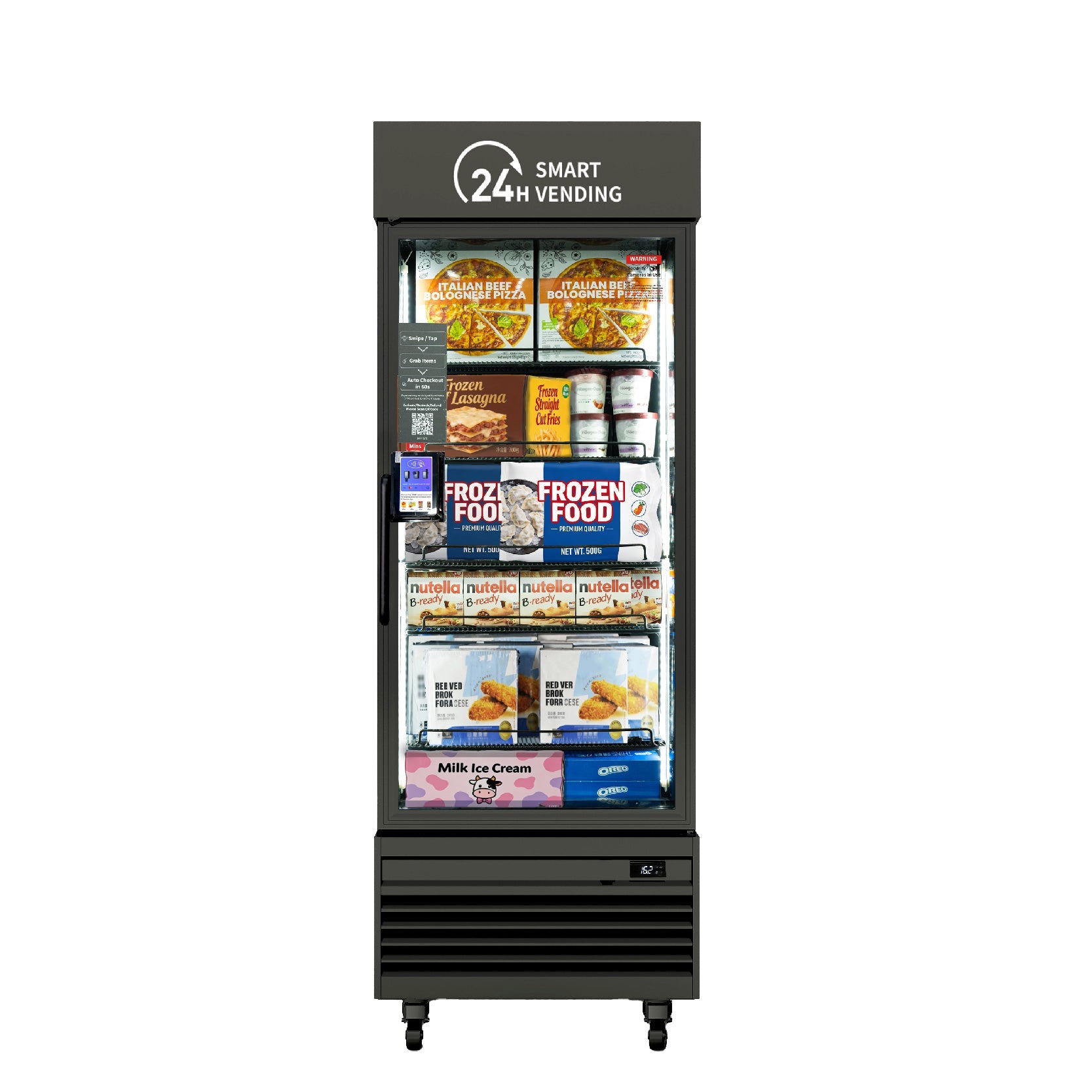 HAHA Freezer 550 AI vending machine
